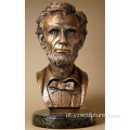 Busto de Bronze de Lincoln arte para venda